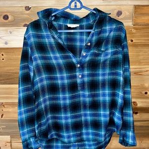 Beach lunch lounge oversized flannel